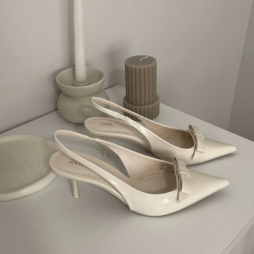 Zara kitten heels